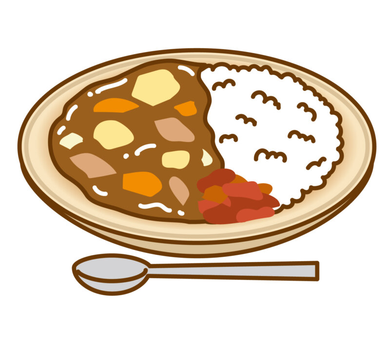 カレーライスイラスト