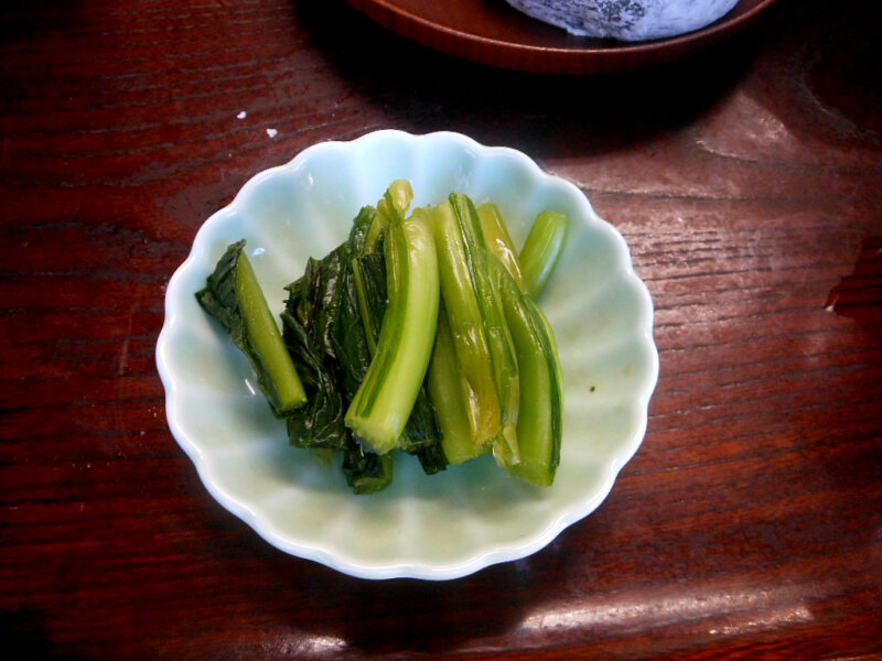 野沢菜漬け