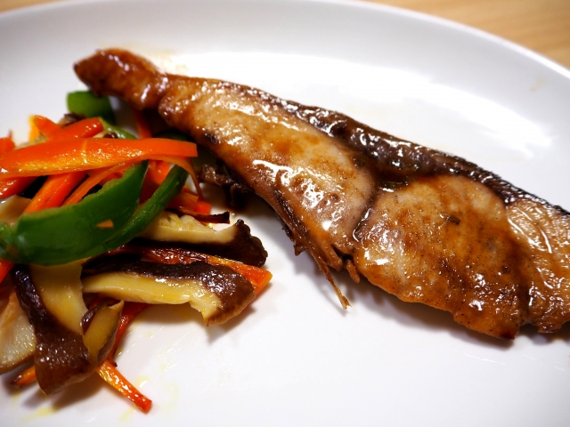 ぶりの照り焼き